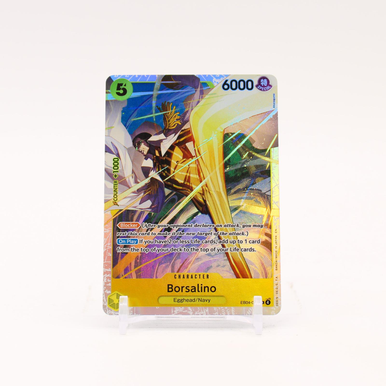Borsalino - EB04-058 Adventure on Kami's Island Foil SR One Piece - NM