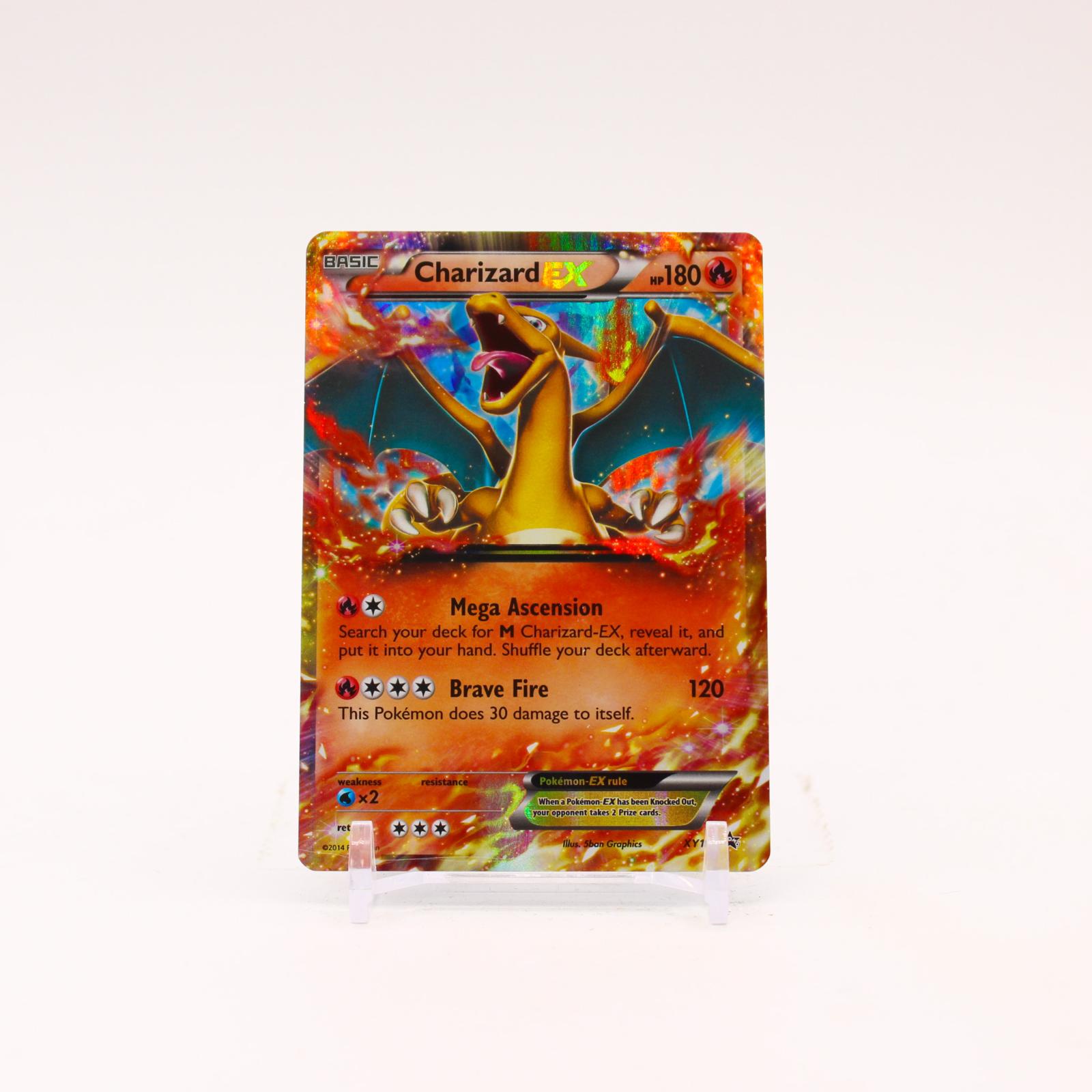 Charizard EX - XY17 Black Star Holo Promo Pokemon - LP