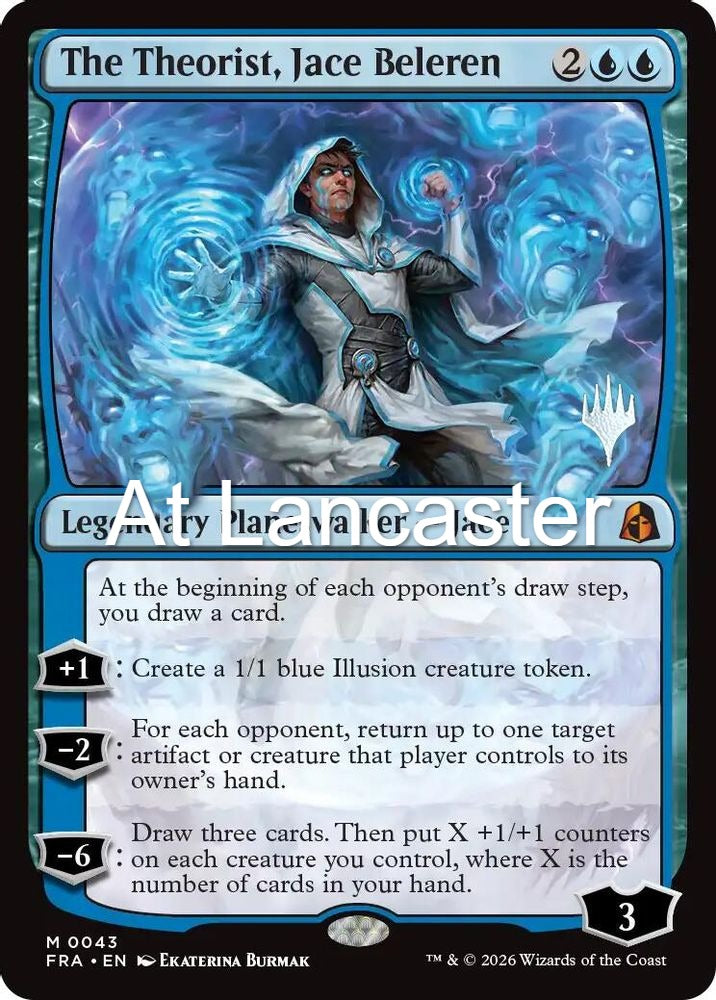 The Theorist, Jace Beleren - 43 Promo Pack: Reality Fracture Mythic Magic: The Gathering - NM (Lanc)