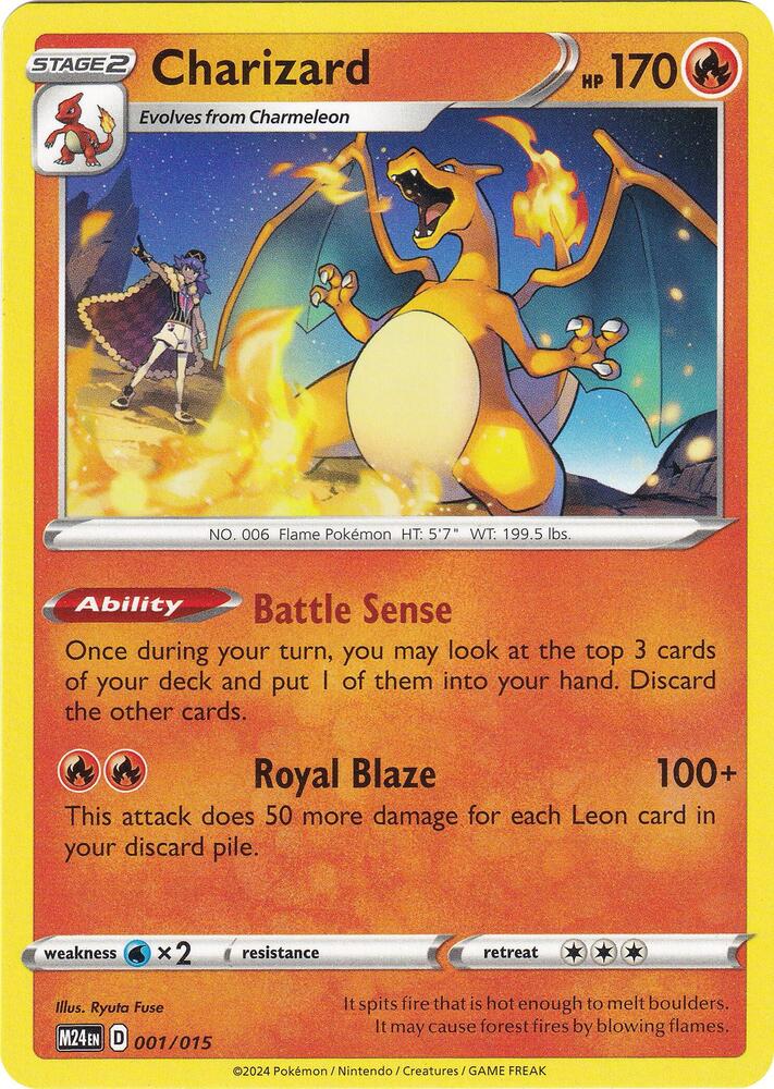 Charizard - McDonald's Promos 2024 (M24) Pokemon - NM/MINT