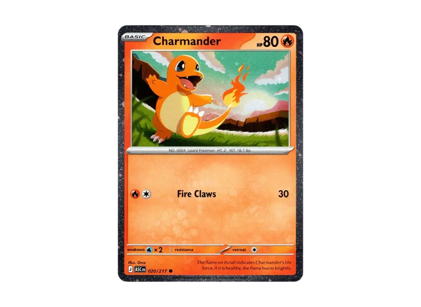 Charmander - 020/217 Cosmos Holo PROMO Pokemon - NM/MINT