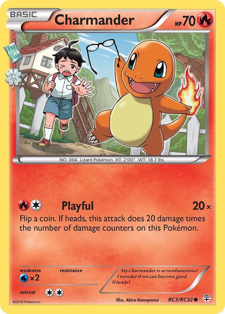 Charmander - RC3/RC32 Generations Pokemon - NM