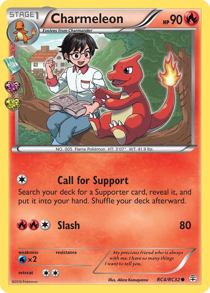 Charmeleon - RC4/RC32 Generations Pokemon - NM