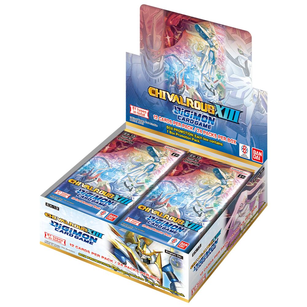Digimon TCG Booster Box - EX-13 Chivalrous XIII (24 Packs)