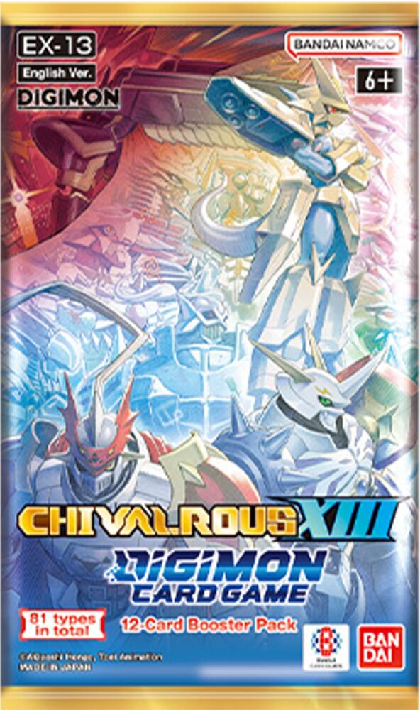 Digimon TCG Booster Pack - EX-13 Chivalrous XIII