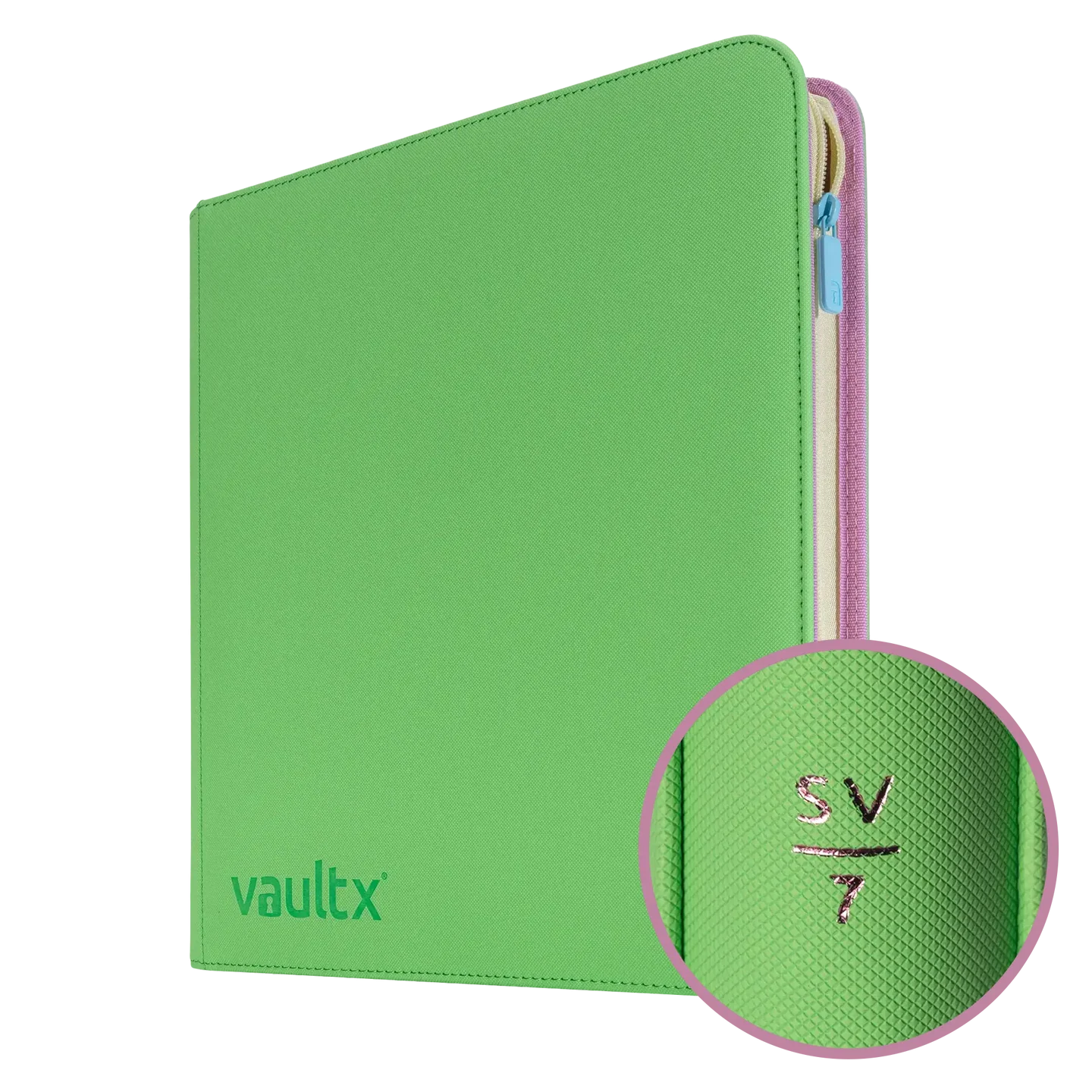 VaultX Zip Binder - Exo-Tec 12 Pocket - SV7 Green Stellar Crown