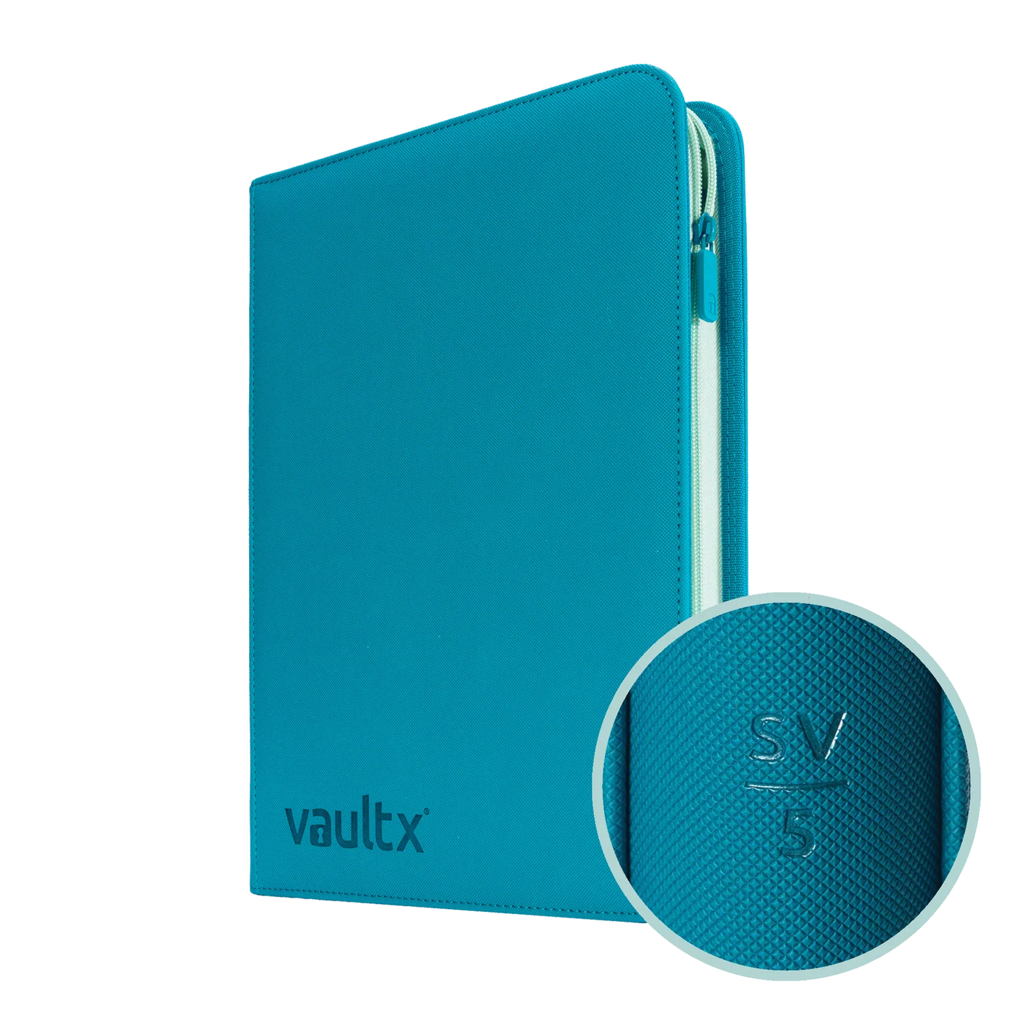 VaultX Zip Binder - Exo-Tec 9 Pocket - SV5 Teal Temporal Forces