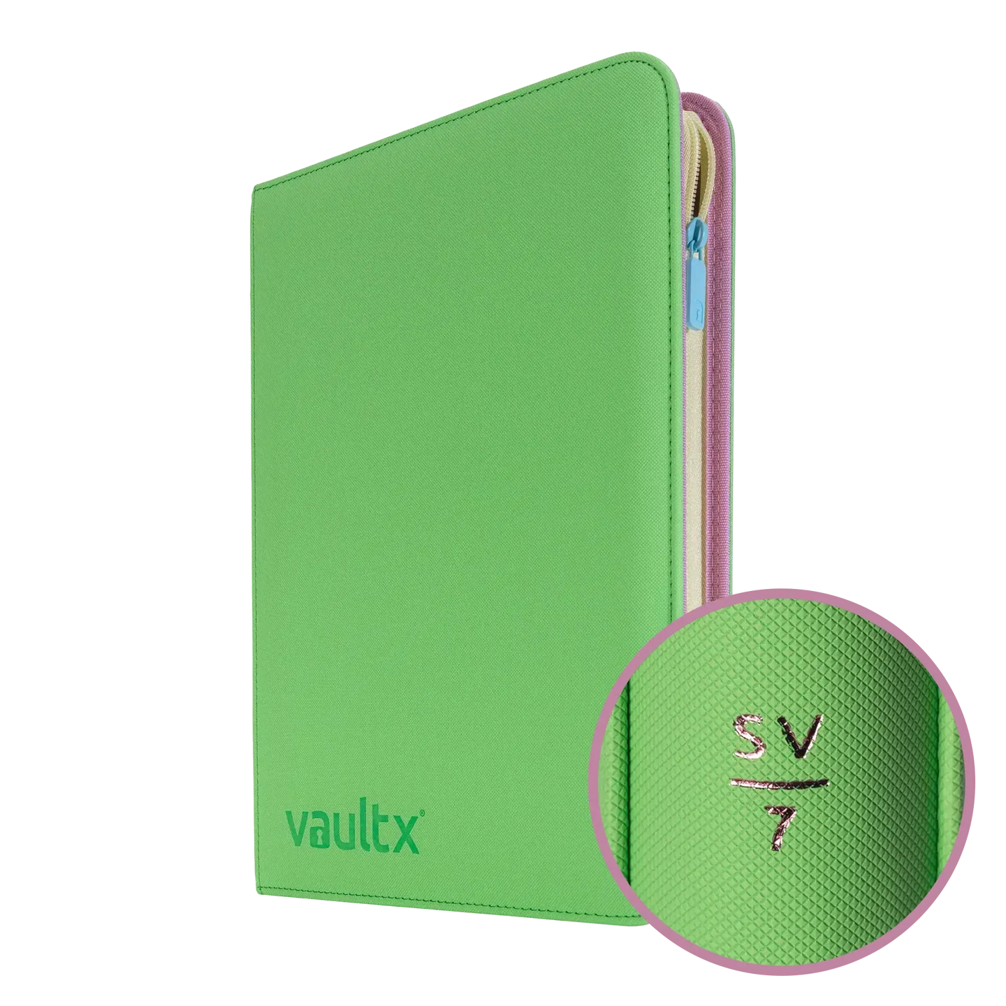 VaultX Zip Binder - Exo-Tec 9 Pocket - SV7 Green Stellar Crown