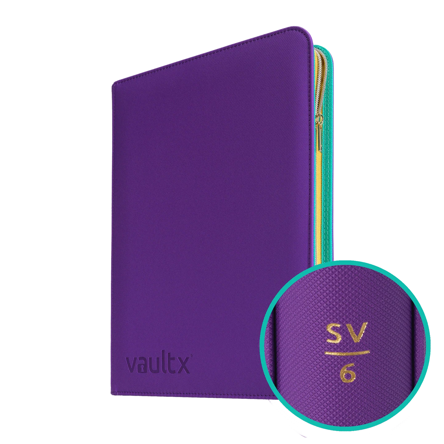 VaultX Zip Binder - Exo-Tec 9 Pocket - SV6 Purple Twilight Masquerade