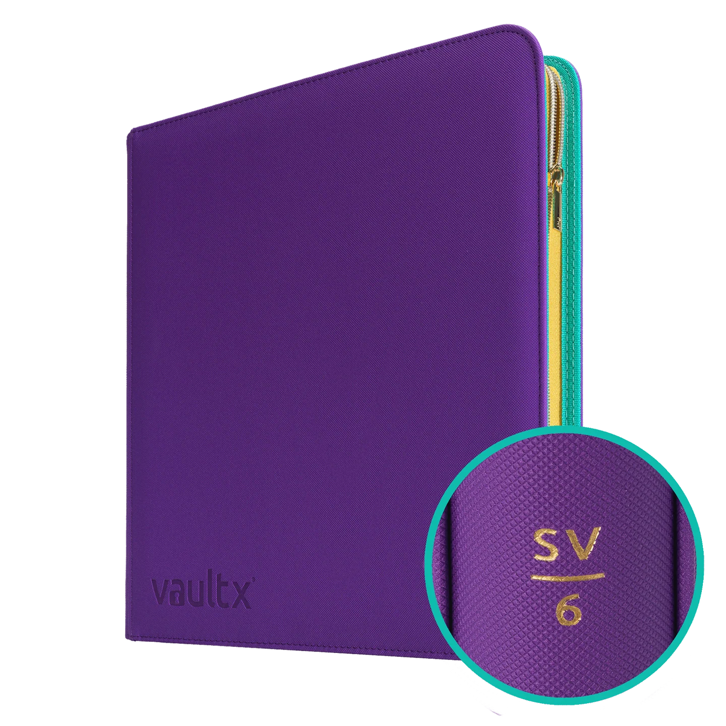 VaultX Zip Binder - Exo-Tec 12 Pocket - SV6 Purple Twilight Masquerade