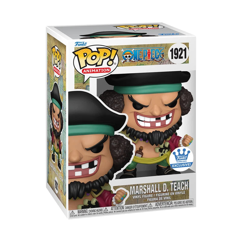 Funko Pop - One Piece Vinyl Figure - Marshall D. Teach 1921 Funko Exc.