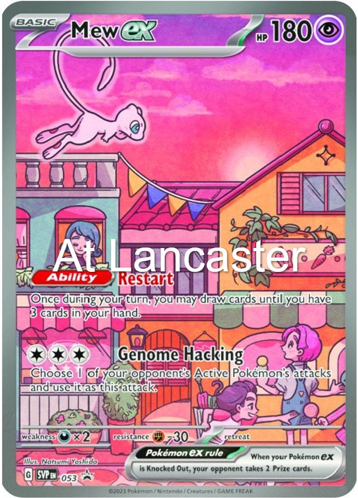 Mew ex - 053 Scarlet & Violet Promo Promo Pokemon - NM (Lanc)