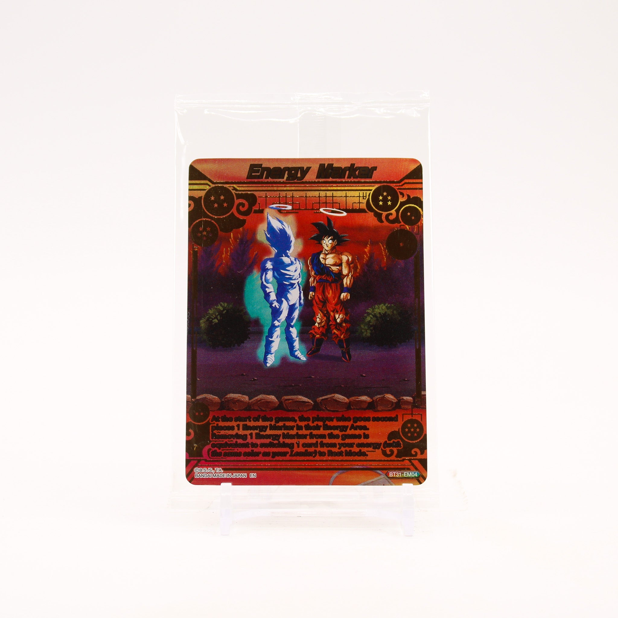 Energy Marker GOLD - BT31-EM04 SEALED Impact Beyond Dimension Dragon Ball Super - NM/MINT