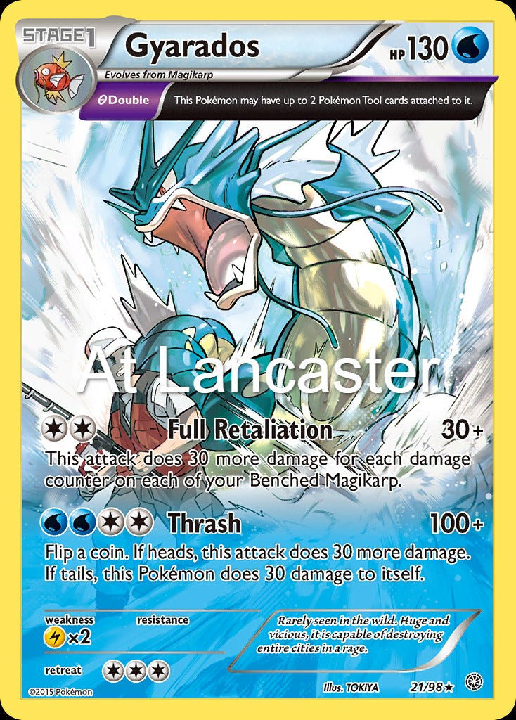 Gyarados - 21/98 Ancient Origins Rare Pokemon - MP (Lanc)