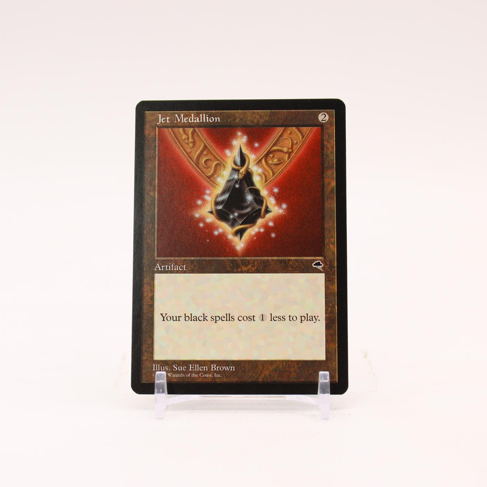 Jet Medallion - 292 Tempest Rare Magic - NM/LP