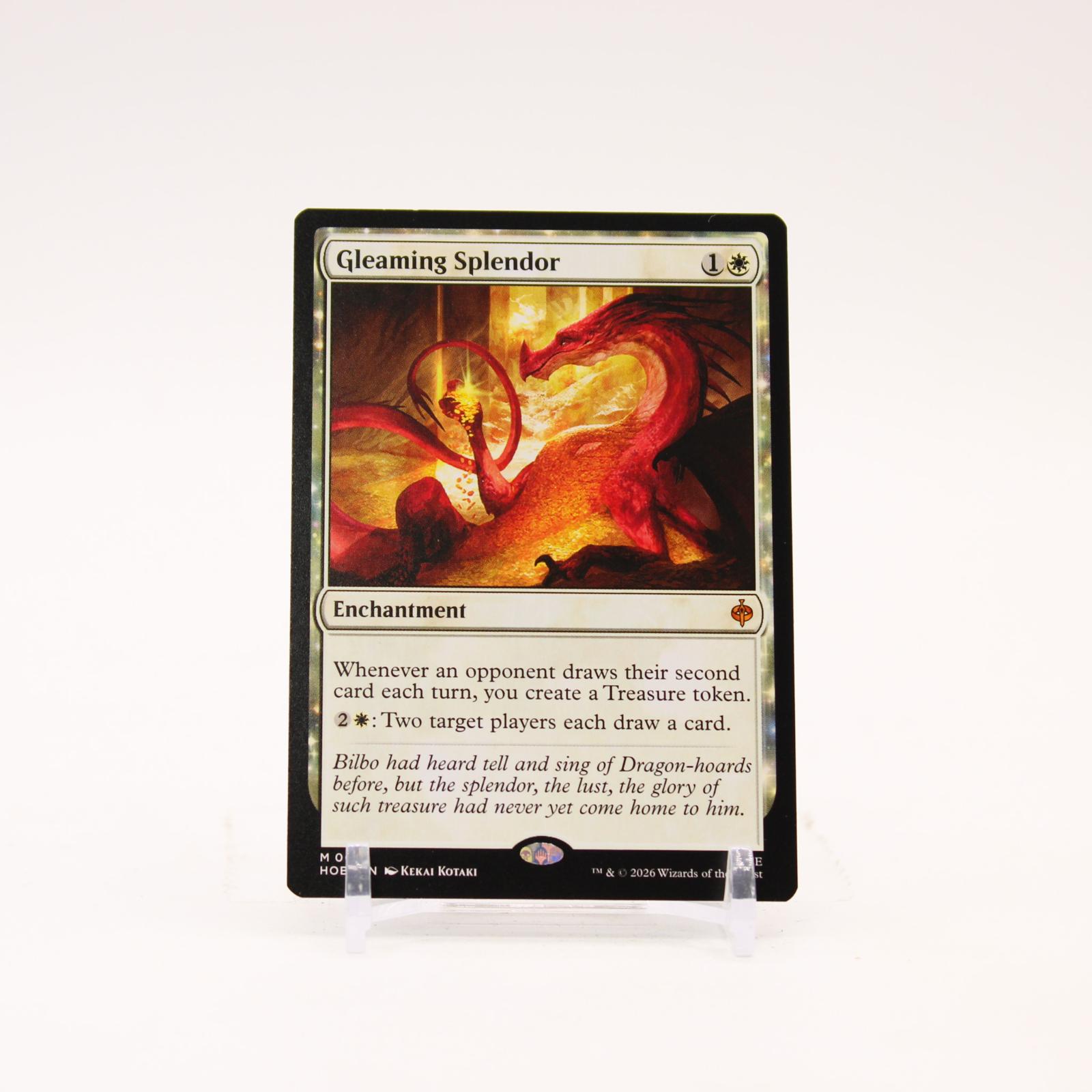 Gleaming Splendor - 15 The Hobbit Mythic Magic: The Gathering - NM