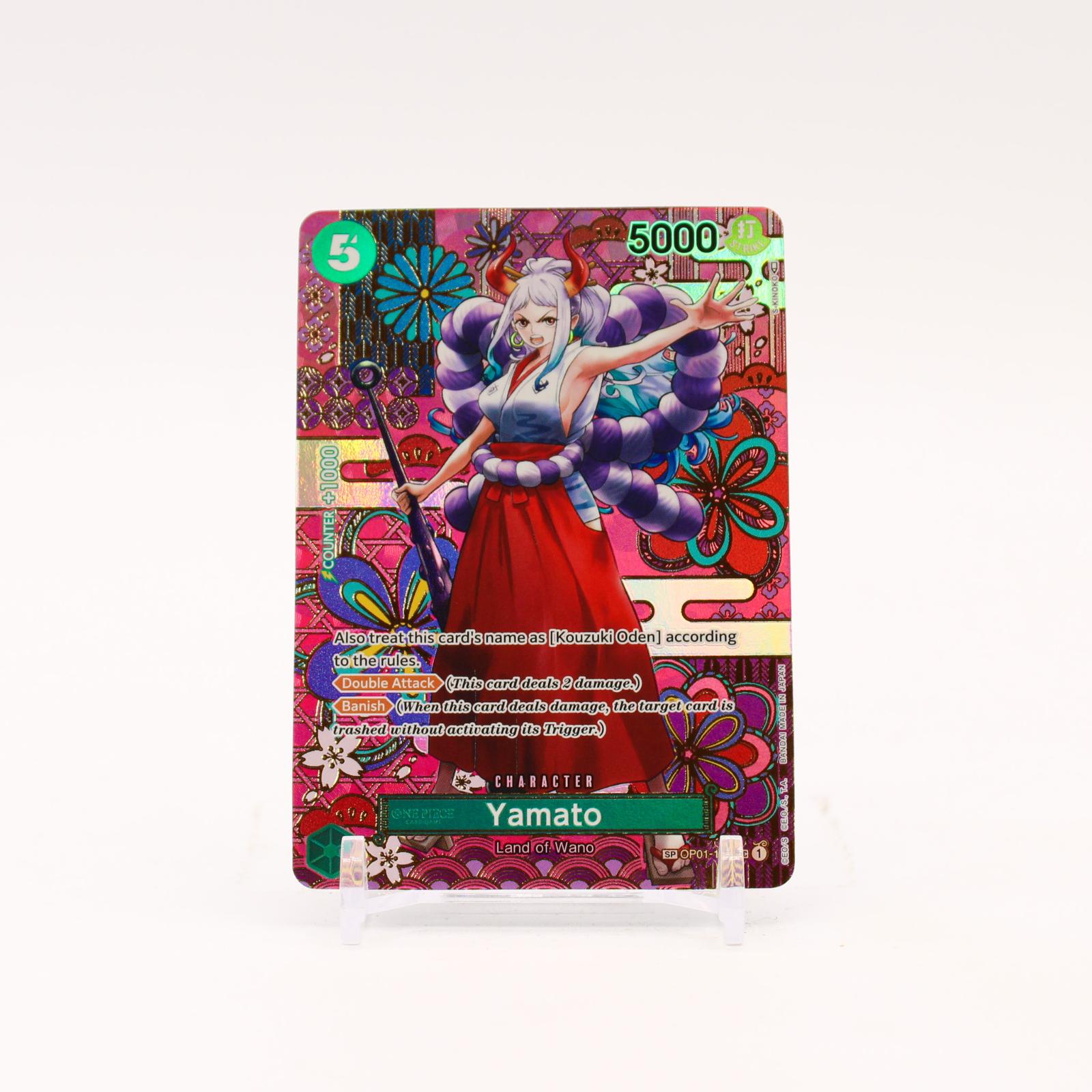 Yamato SP - OP01-121 Awakening of the New Era Foil SEC One Piece - NM/MINT