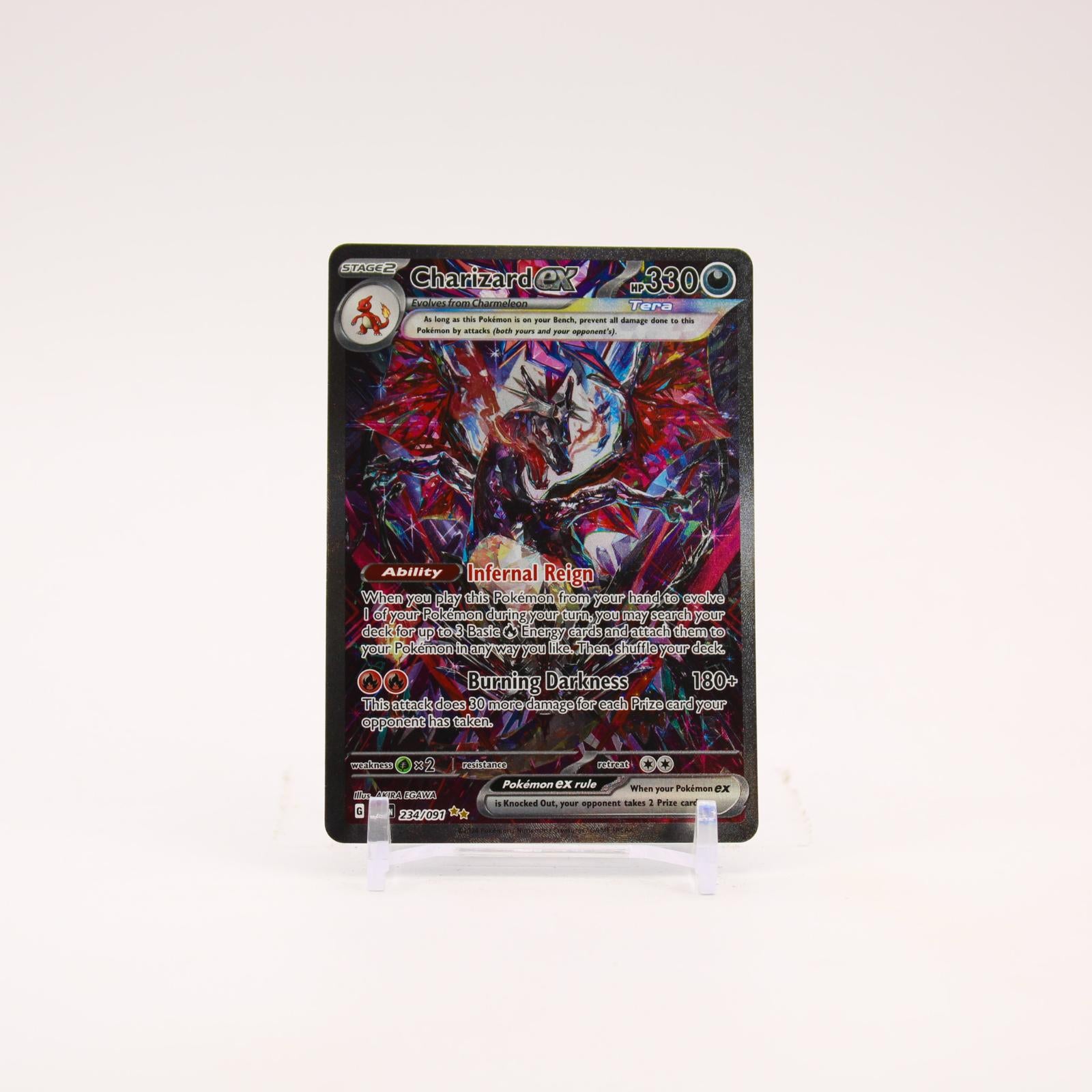 Charizard ex - 234/091 Paldean Fates Special Illustration Pokemon - NM