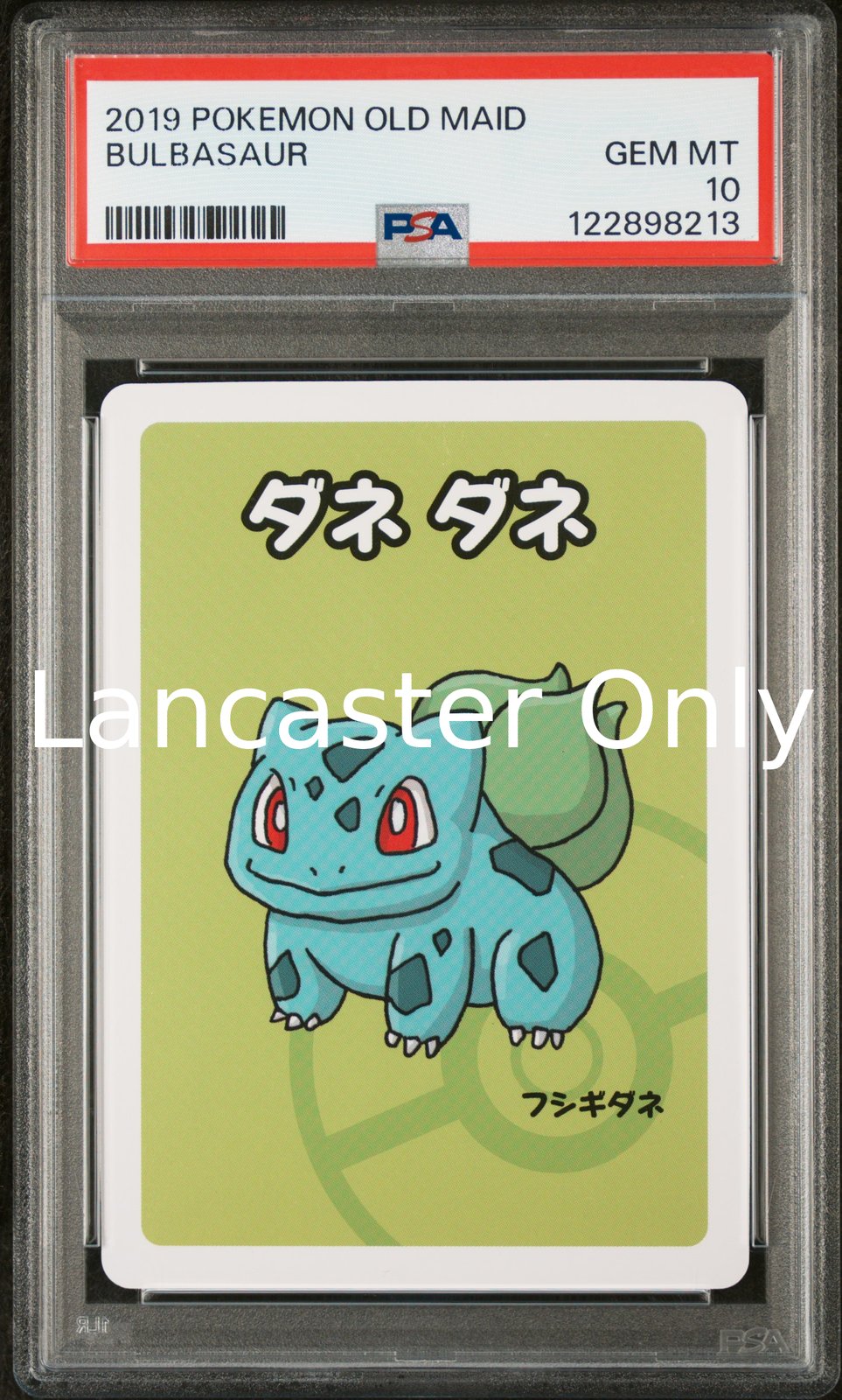 Bulbasaur - PSA 10 Old Maid Pokemon - (Lanc)