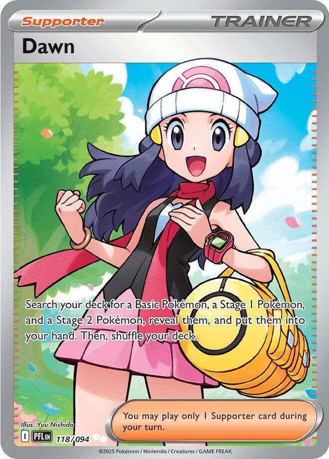 Dawn - 118/094 Phantasmal Flames Full Art Trainer - NM/MINT