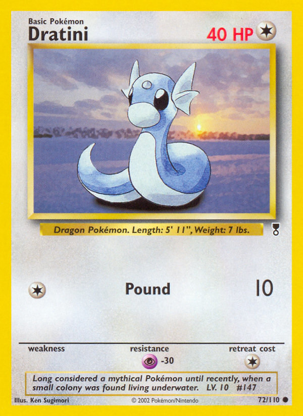Dratini - 72/110 Legendary Collection Common Pokemon - NM