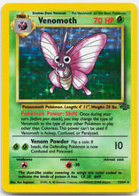 Load image into Gallery viewer, Venomoth - 13/64 Jungle Unlimited Holo Rare Pokemon - NM/LP
