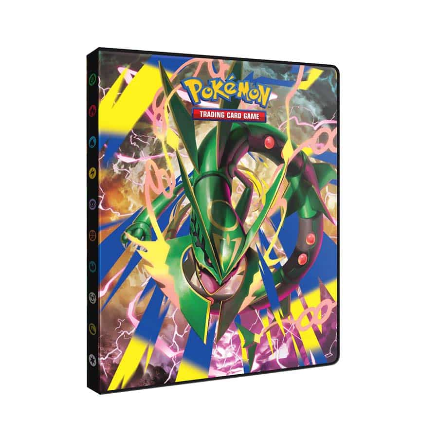 Pokemon Ultra Pro 9 Pocket Portfolio Binder - Mega Evolution: Delta Reign - Mega Rayquaza & Golisopod