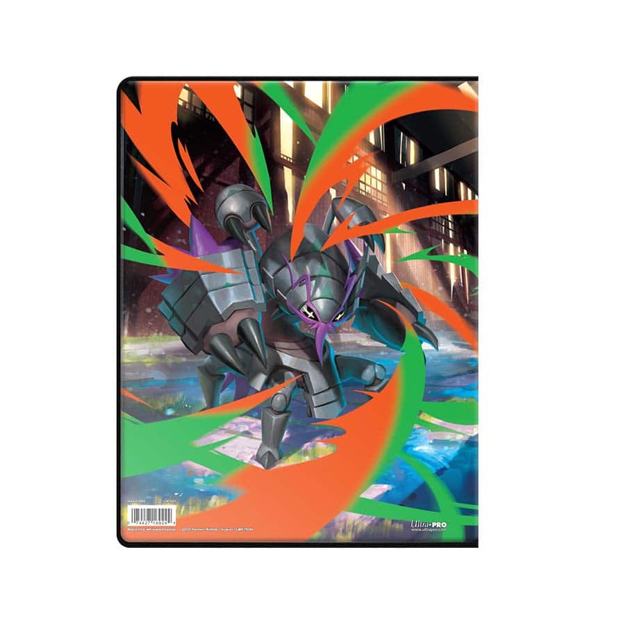 Pokemon Ultra Pro 9 Pocket Portfolio Binder - Mega Evolution: Delta Reign - Mega Rayquaza & Golisopod