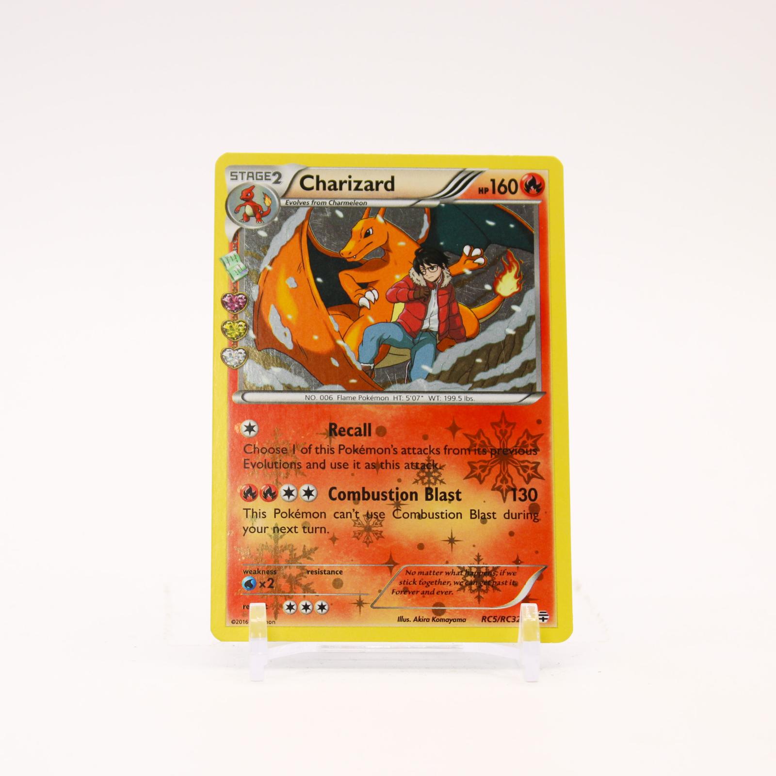 Charizard - RC5/RC32 Generations Radiant Collection Holo Uncommon Pokemon - LP