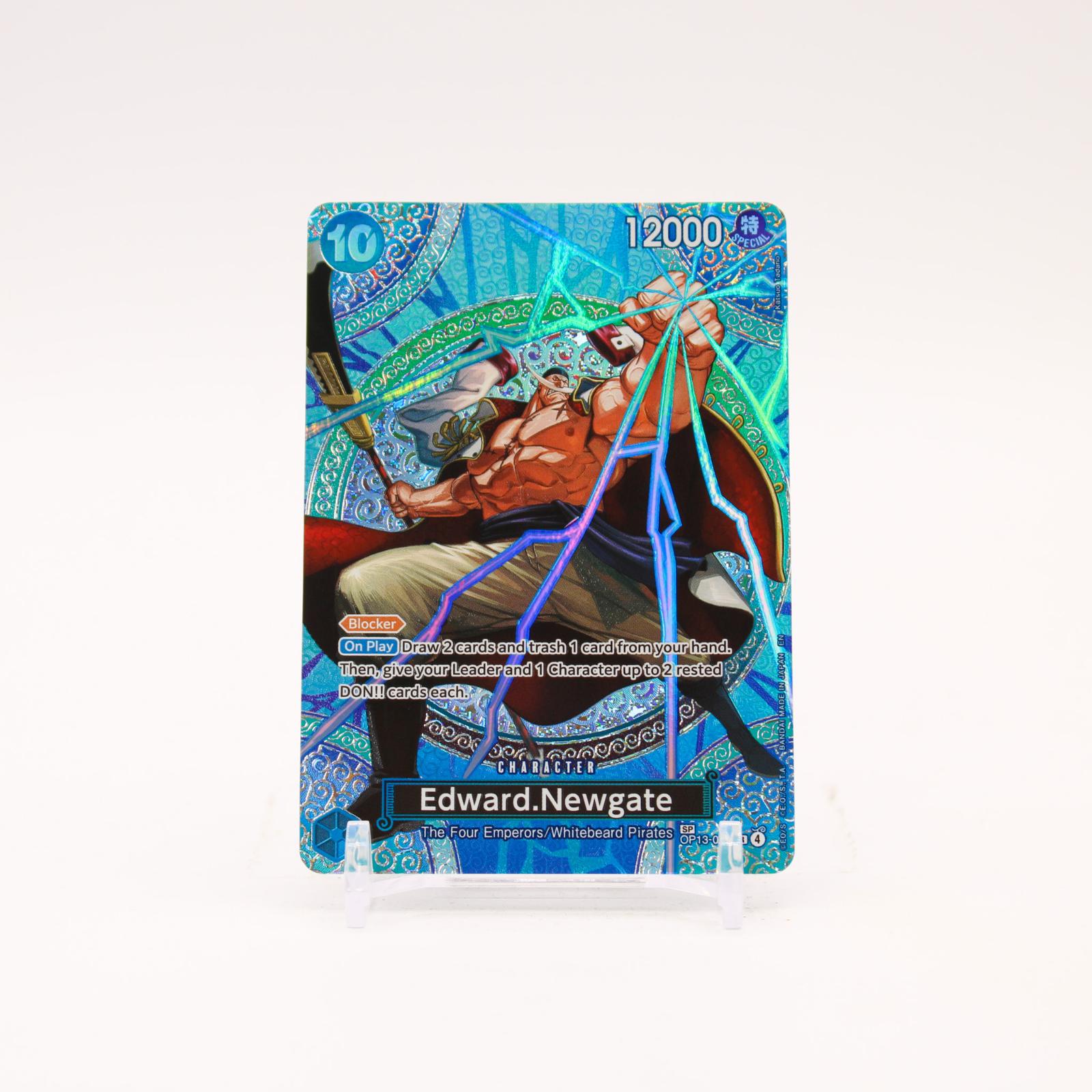 Edward.Newgate SP - OP13-042 Adventure on Kami's Island SR One Piece - NM/MINT