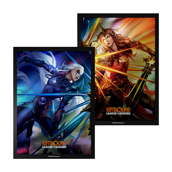 Riftbound: Vendetta League of Legends Card Sleeves - Diana Vs Leona (100)