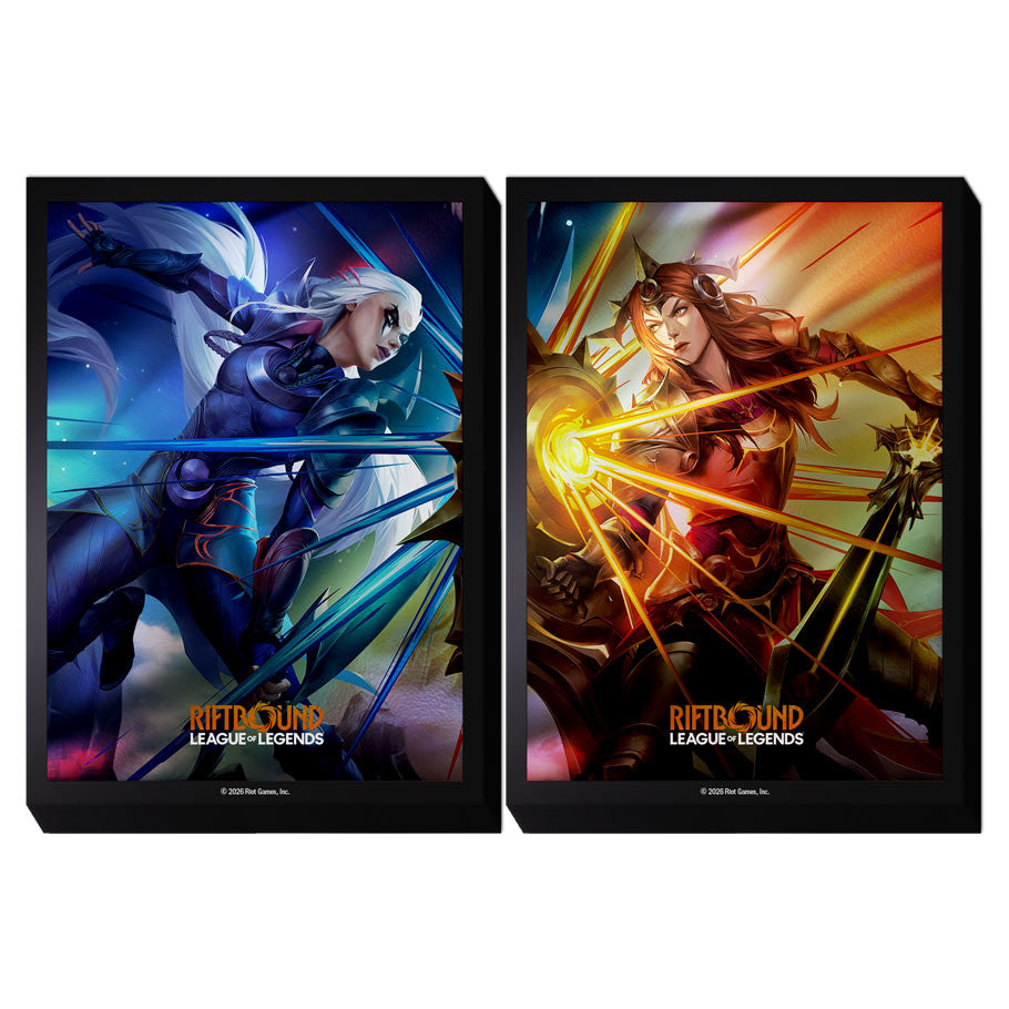 Riftbound: Vendetta League of Legends Card Sleeves - Diana Vs Leona (100)