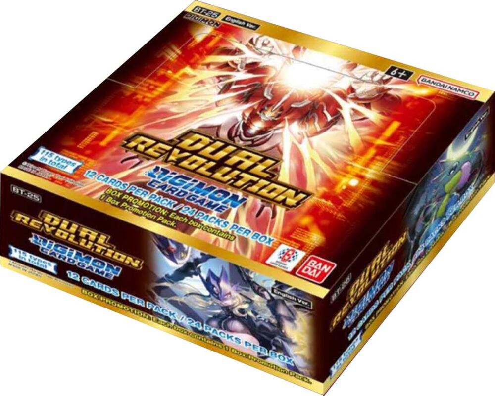 Digimon TCG Booster Box - Dual Revolution BT25 (24 Packs)