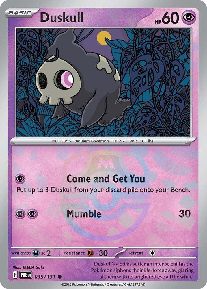 Scarlet & Violet: Prismatic Evolutions MASTER BALL Holo