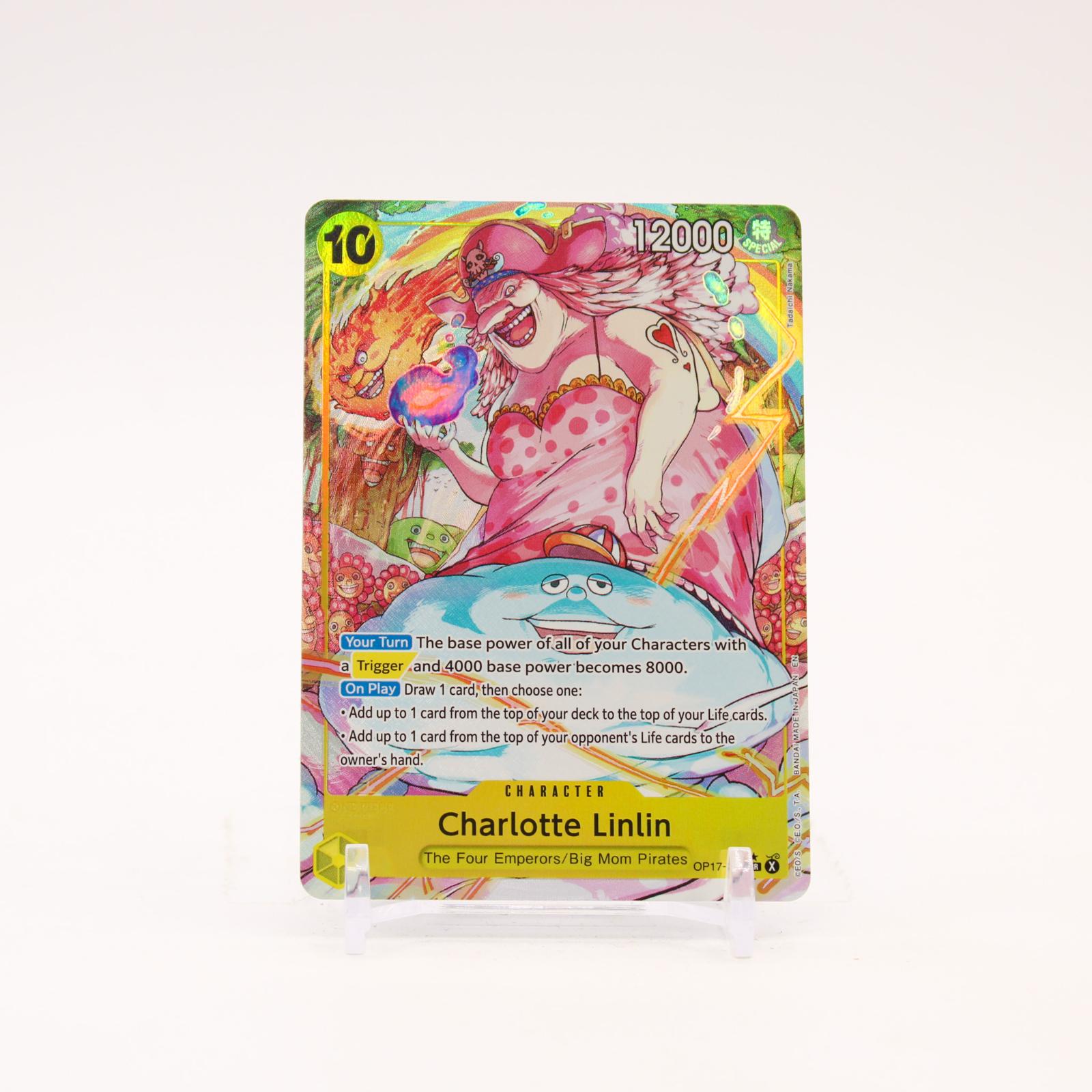Charlotte Linlin Alternate Art - OP17-112 The World's Strongest Warriors SR One Piece - NM