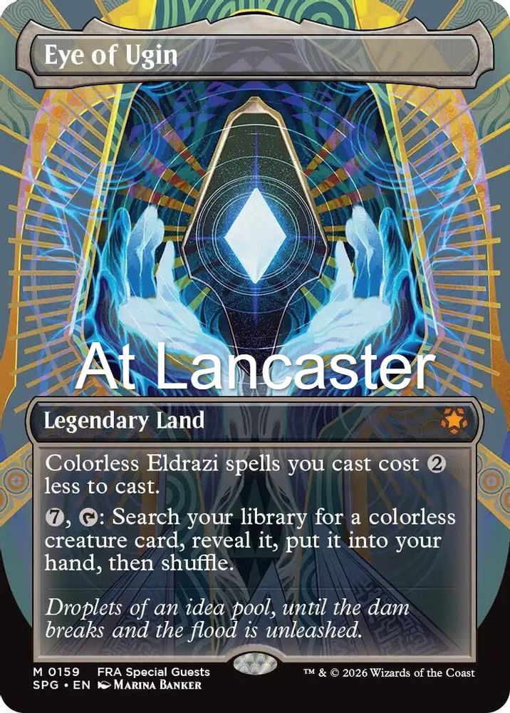Eye of Ugin (Borderless) - 159 Special Guests Mythic Magic: The Gathering - NM (Lanc)