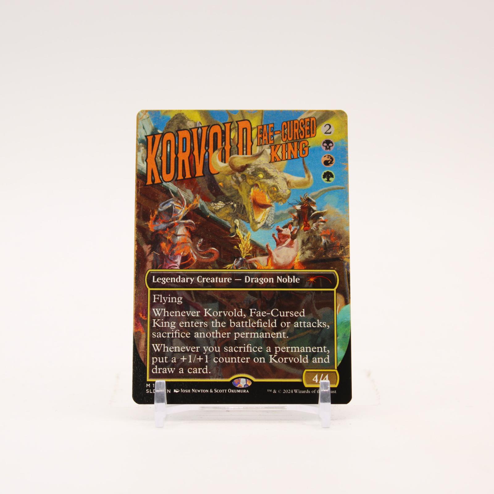 Korvold, Fae-Cursed King - 1625 Secret Lair Drop Series Mythic Magic - NM