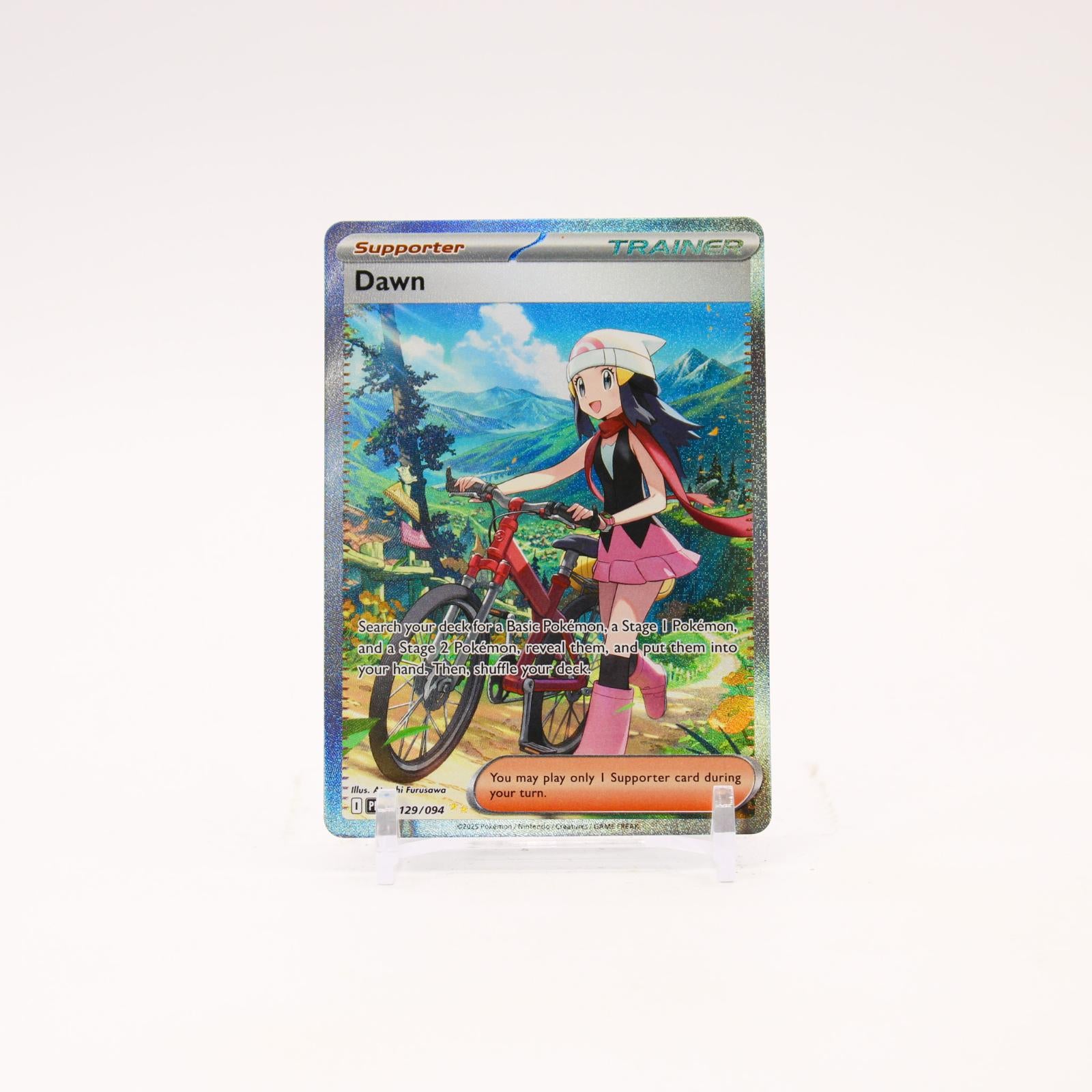 Dawn - 129/094 Phantasmal Flames Holo Special Illustration Pokemon - NM