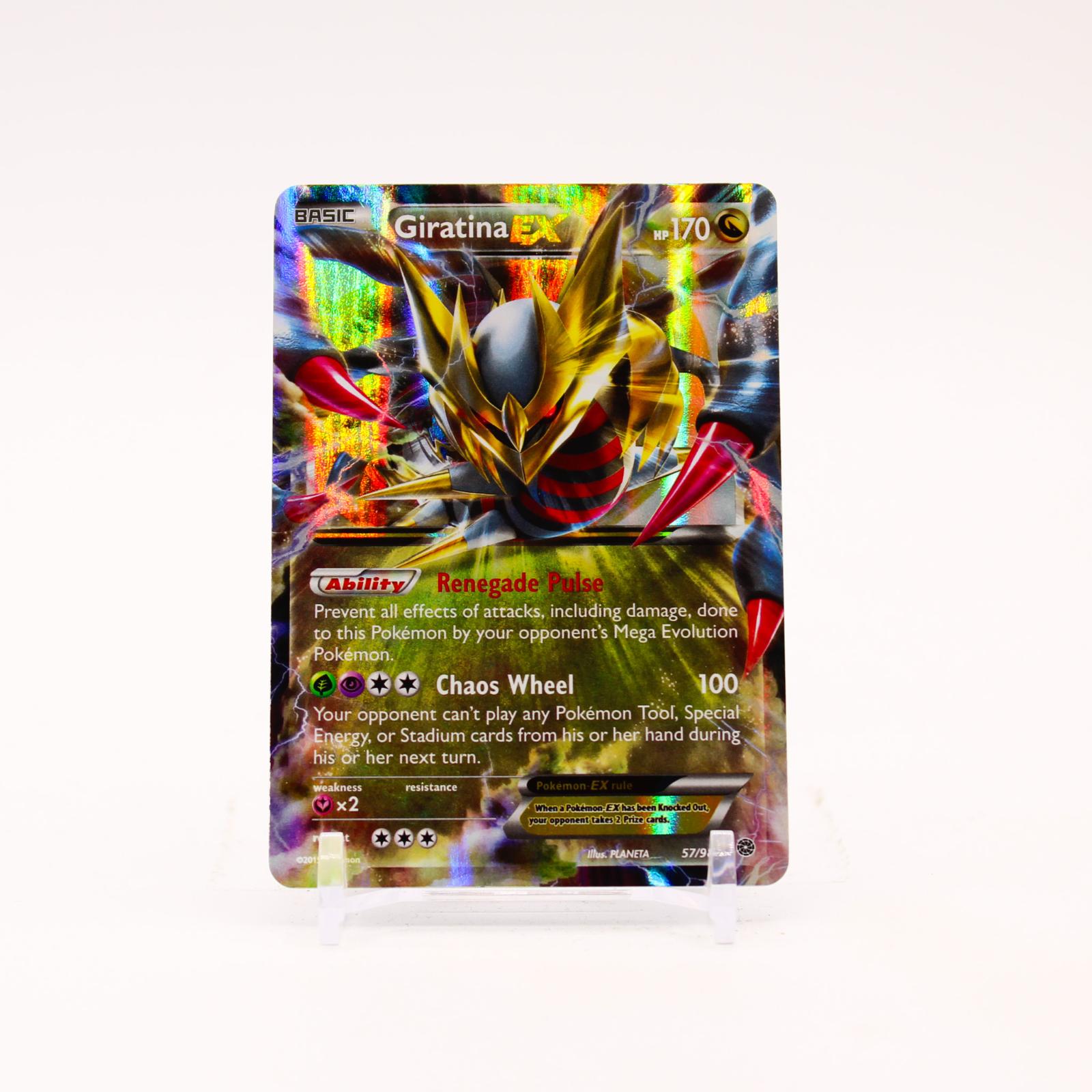 Giratina EX - 57/98 Ancient Origins Holo Ultra Rare Pokemon - NM