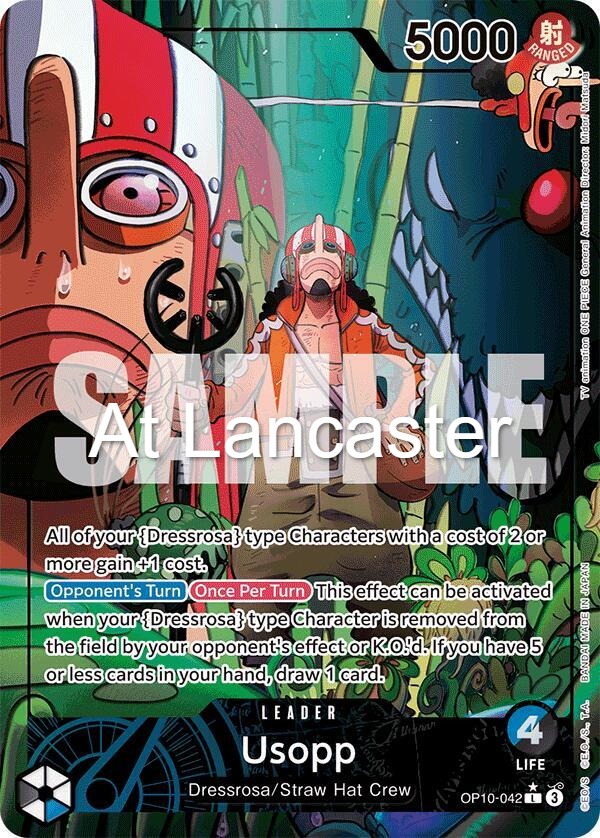 Usopp (042) (Parallel) - OP10-042 Royal Blood Leader One Piece - NM (Lanc)
