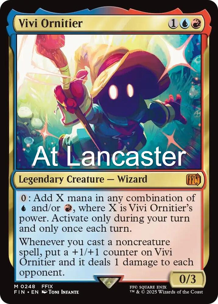 Vivi Ornitier - 248 FINAL FANTASY Mythic Magic: The Gathering - NM (Lanc)