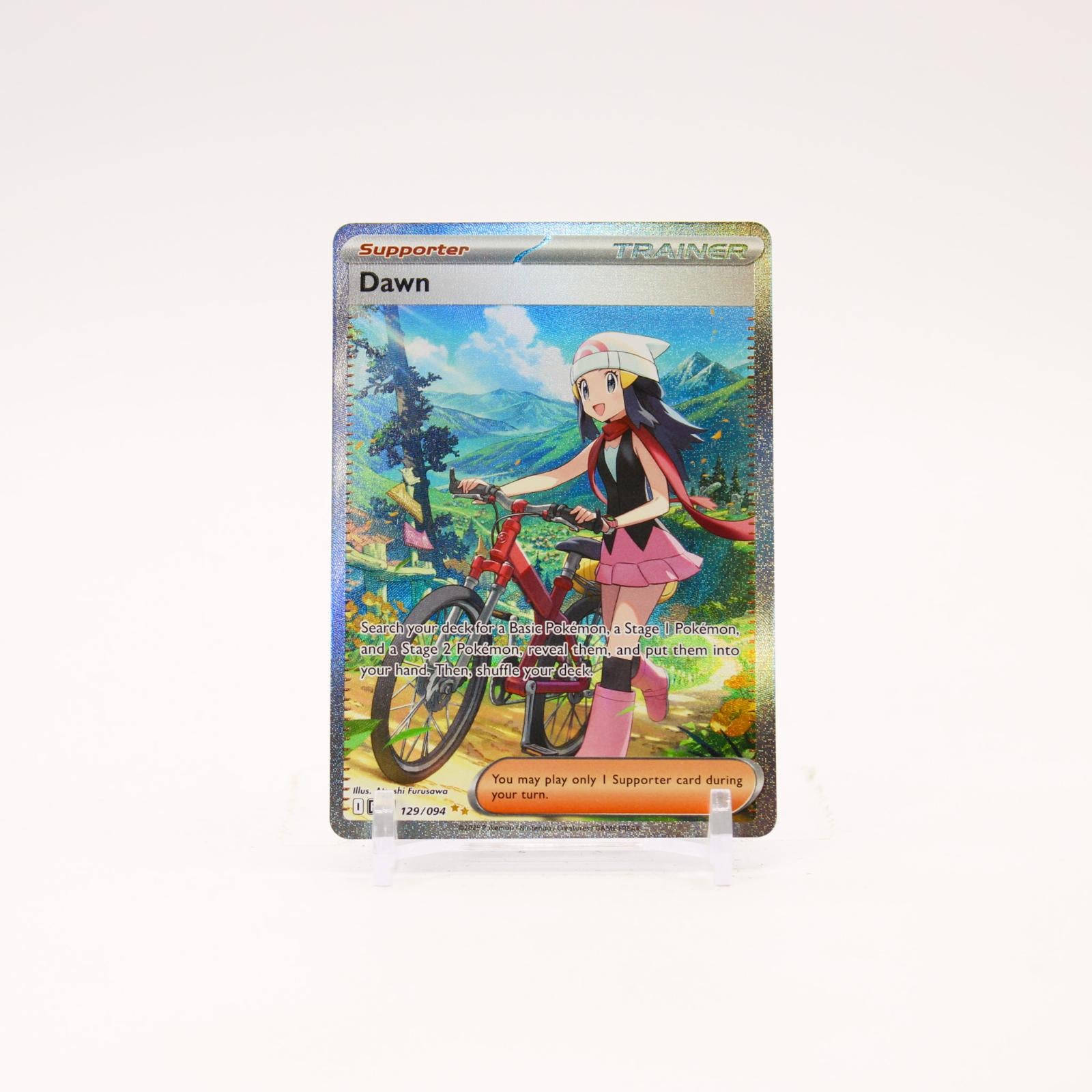 Dawn - 129/094 Phantasmal Flames Holo Special Illustration Pokemon - NM