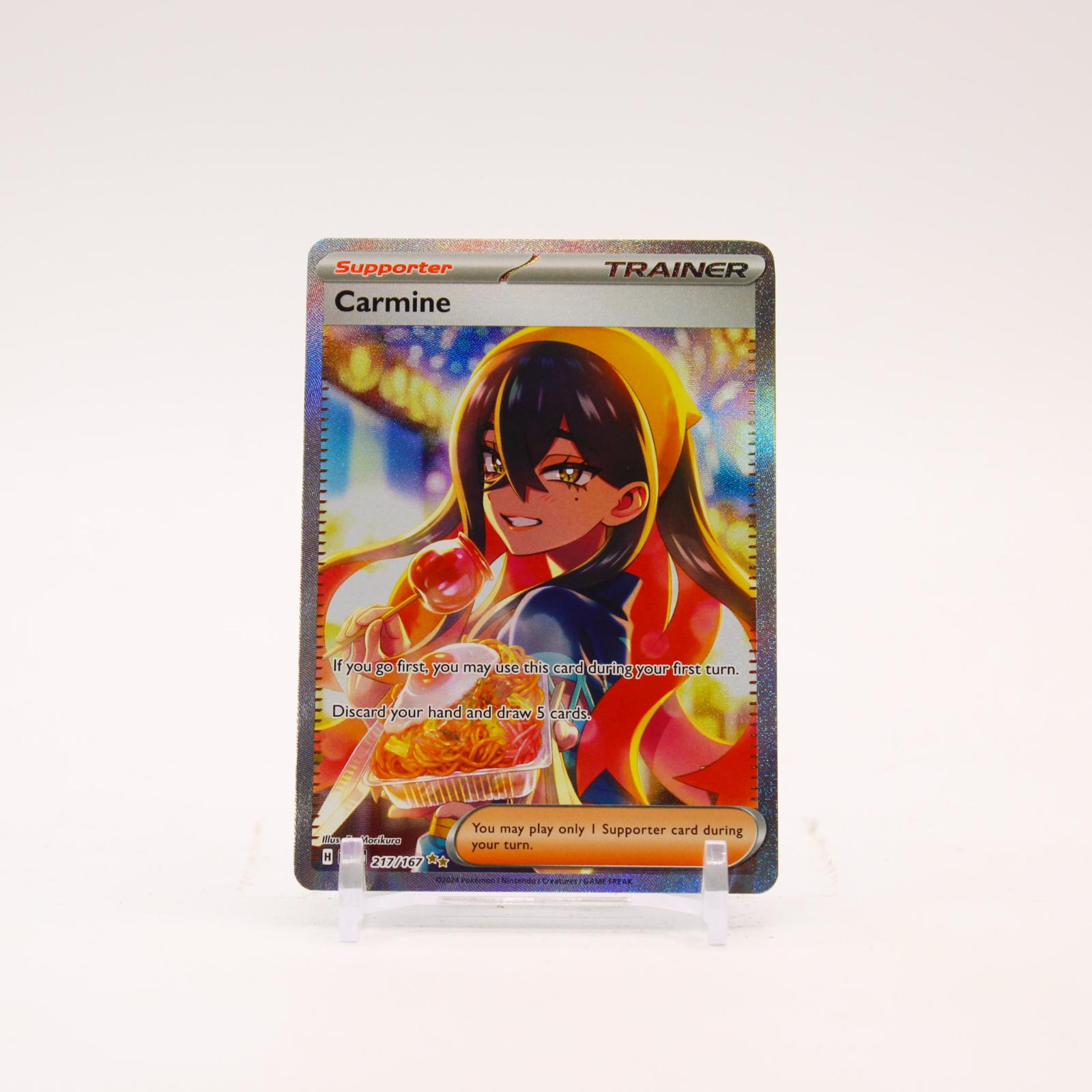 Carmine - 217/167 Twilight Masquerade Holo Special Illustration Trainer - NM/LP
