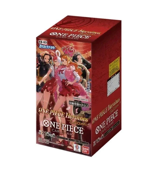 One Piece Japanese Booster Box - EB-03 Extra Booster Heroines Edition (24 Packs)