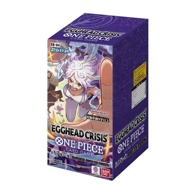 One Piece Japanese Booster Box - EB-04 Extra Booster Egghead Crisis (24 Packs)