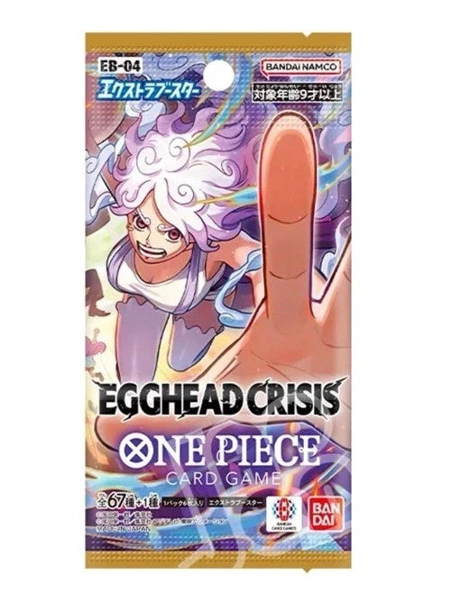 One Piece Japanese Booster Pack - EB-04 Extra Booster Egghead Crisis