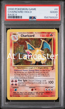 Load image into Gallery viewer, Charizard Holo - 4 PSA 2 Game Base II Pokemon (Lanc)

