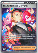 Load image into Gallery viewer, Team Rocket's Giovanni - 238/182 Destined Rivals Special Illustration - NM
