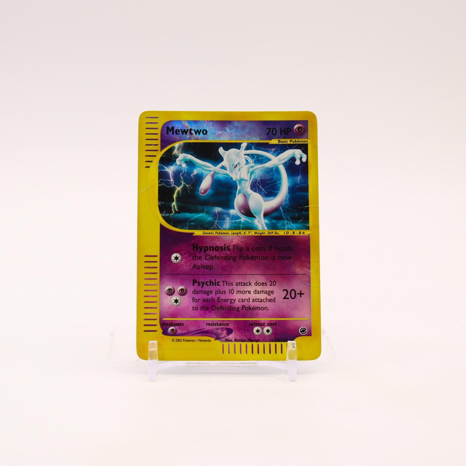 Mewtwo - 20/165 Expedition Base Set Reverse Holo Rare Pokemon - DMG