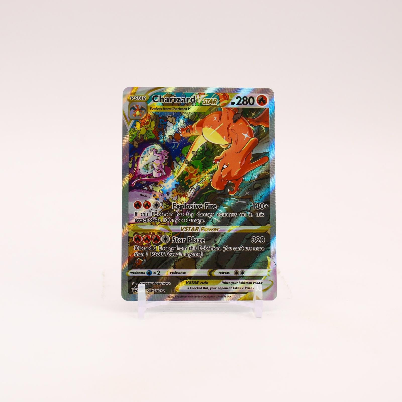 Charizard Vstar - SWSH262 Sword & Shield Alternate Art Promo Pokemon - NM